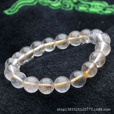 純天然彩發(fā)晶手鏈 編號(hào)y113y41 - 產(chǎn)品詳情與購買指南