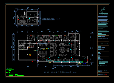 某畫布主題咖啡西餐廳室內(nèi)裝修設(shè)計(jì)CAD施工圖與室內(nèi)裝飾工程設(shè)計(jì)詳解